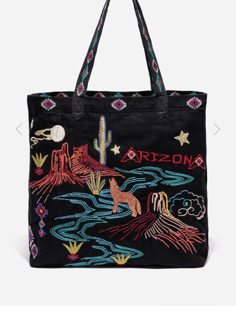 Johnny Was Tote 100% Cotton NEW